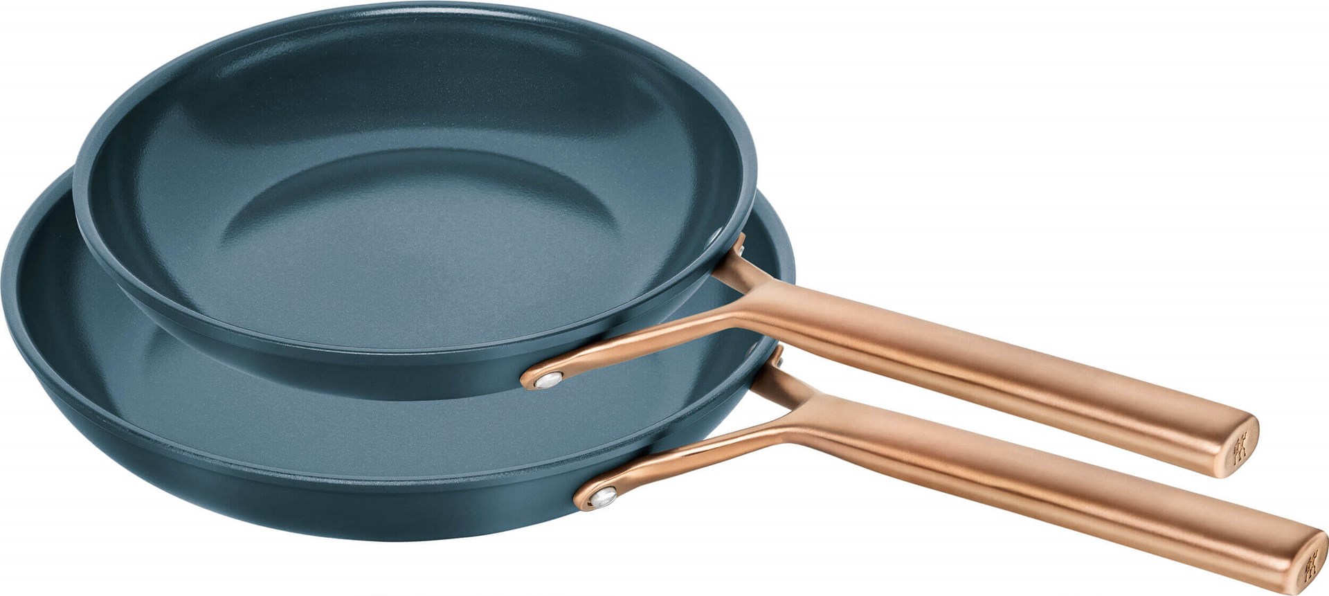 ZWILLING MILANO Zestaw 2 patelni niebieski